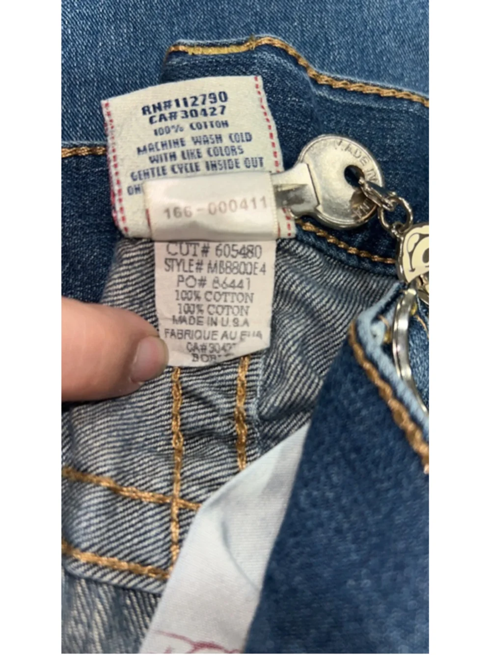True religion men’s size 36 loose fit jeans